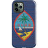 Guam Flag Dark Wood iPhone 12 Pro Max Impact Case